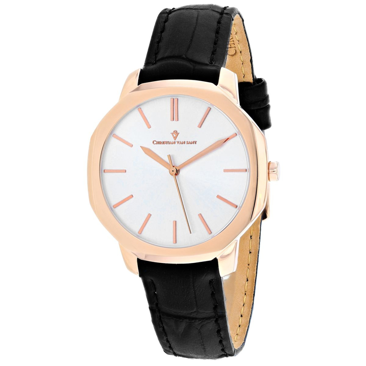 Christian Van Sant Women's Octave Slim Silver Dial Watch product image