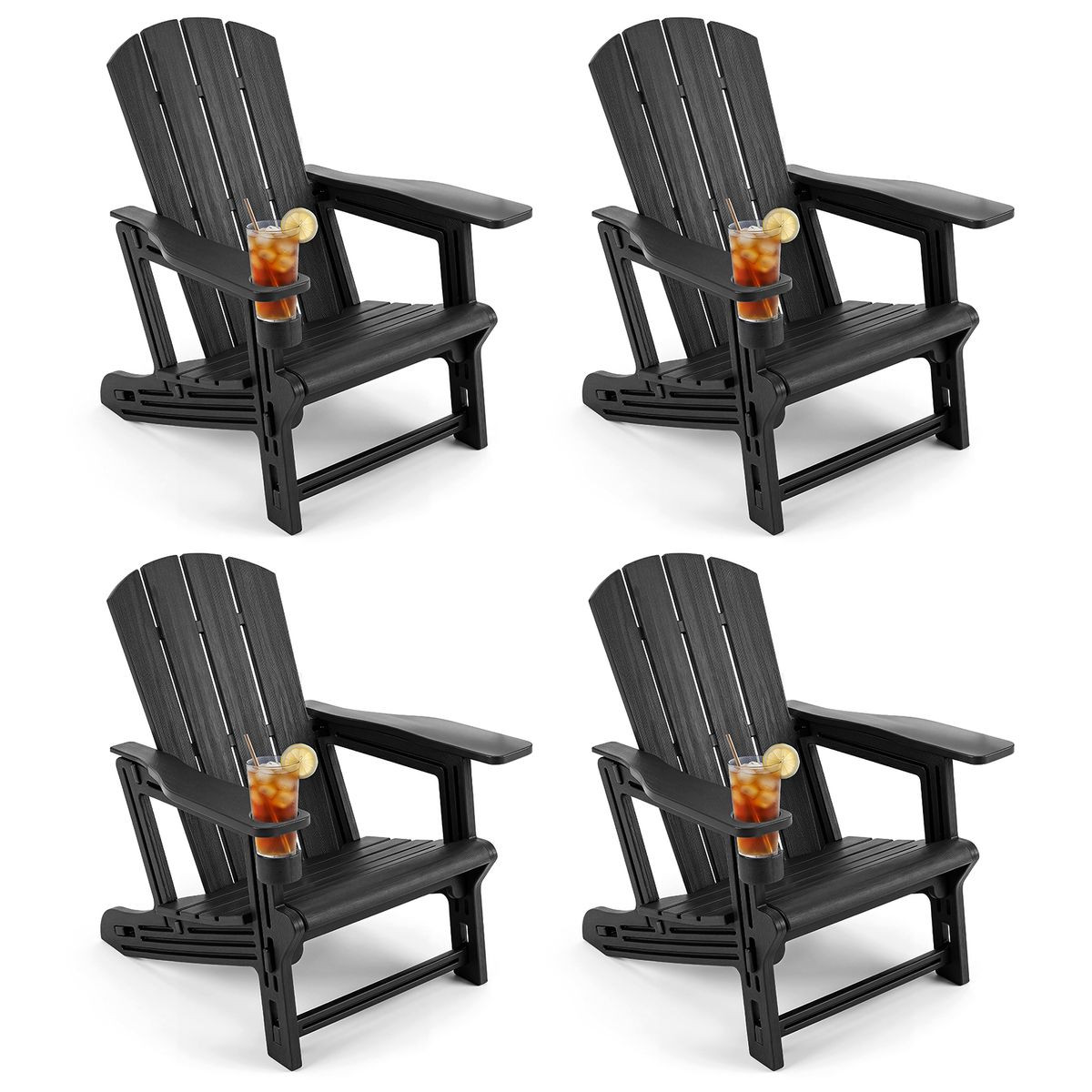 Wood Grain Adirondack Chairs(1- to 4-Pack) product image