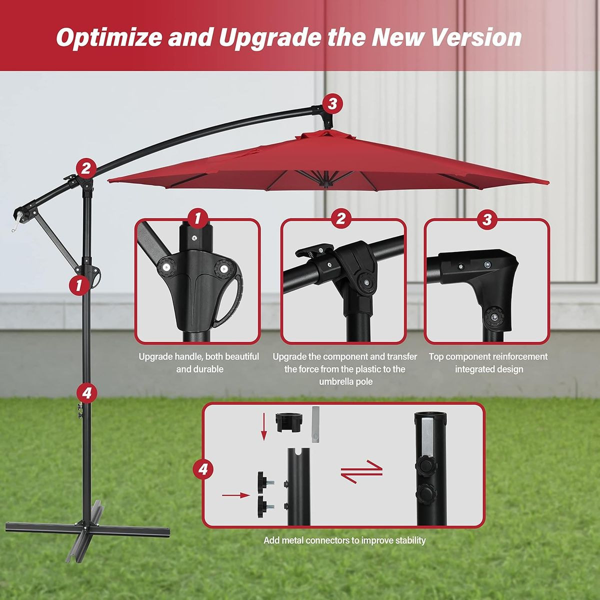 Offset Cantilever Patio Umbrella product image