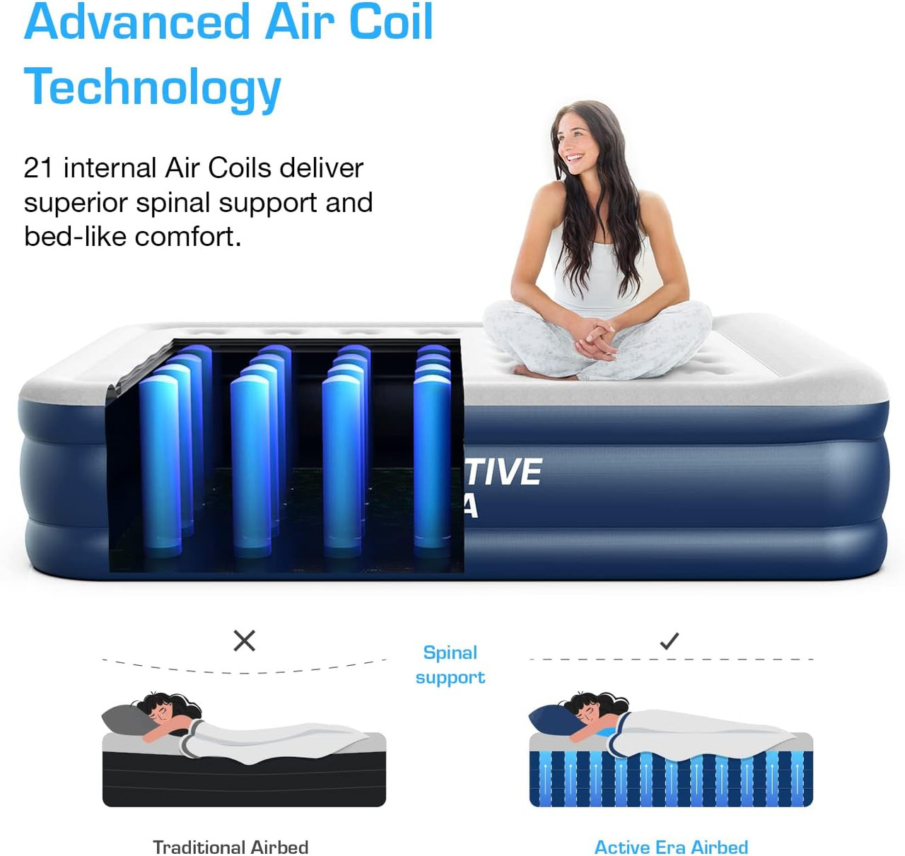 Active Era Twin Air Mattress  product image