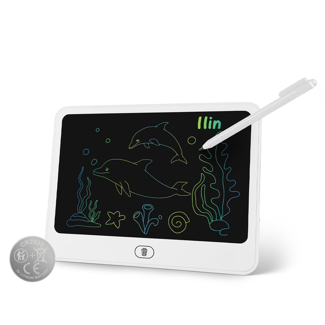 Reusable LCD Writing Tablet with Stylus product image