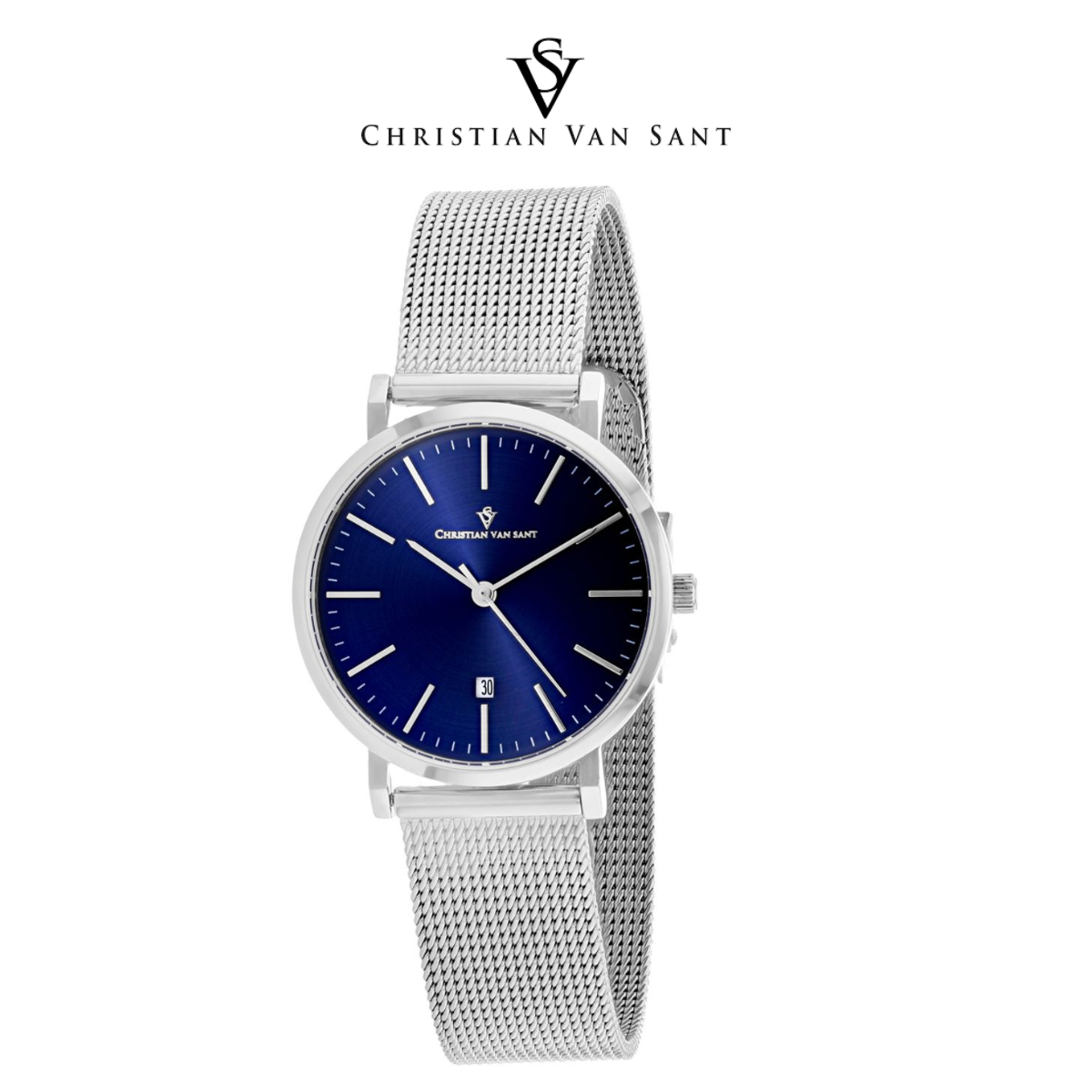 Christian Van Sant Women's Paradigm Blue Dial Watch product image