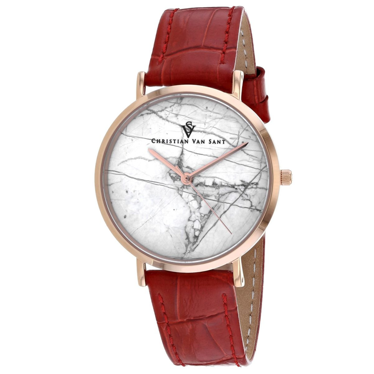 Christian Van Sant Women's Lotus White Dial Watch product image