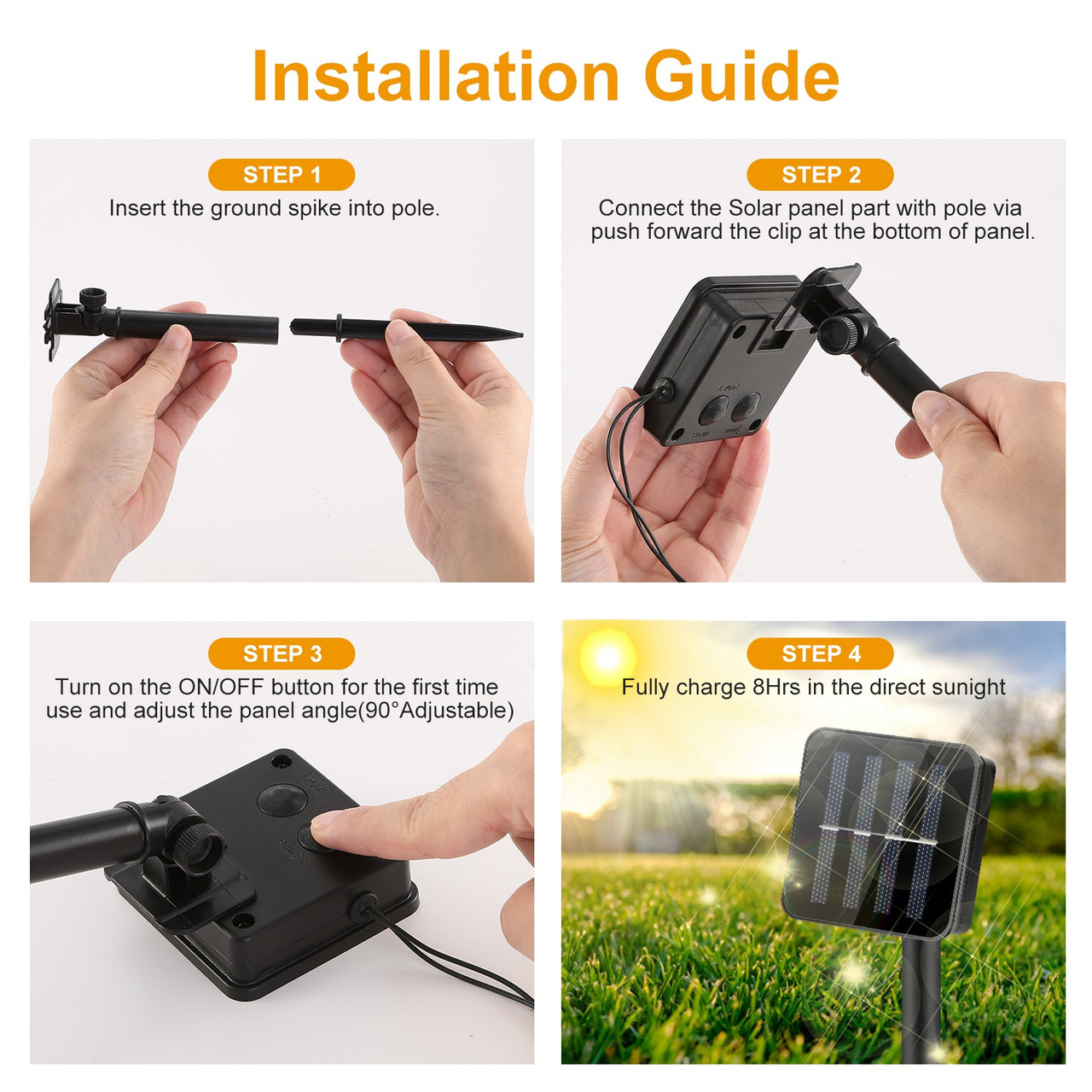 Solarek® LED Solar-Powered String Bee Lights product image