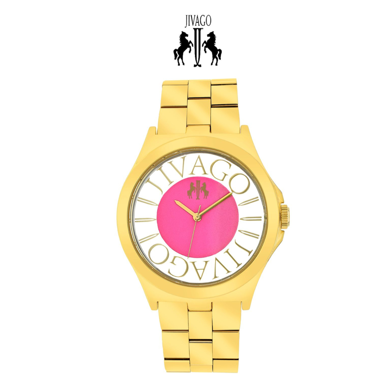 Jivago Women's Fun Pink Dial Watch product image