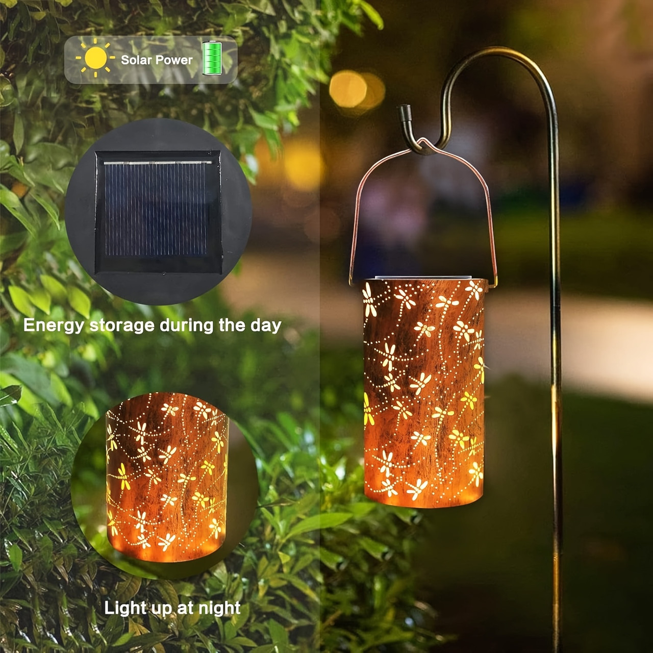 Solar Dragonfly Projection Lantern product image