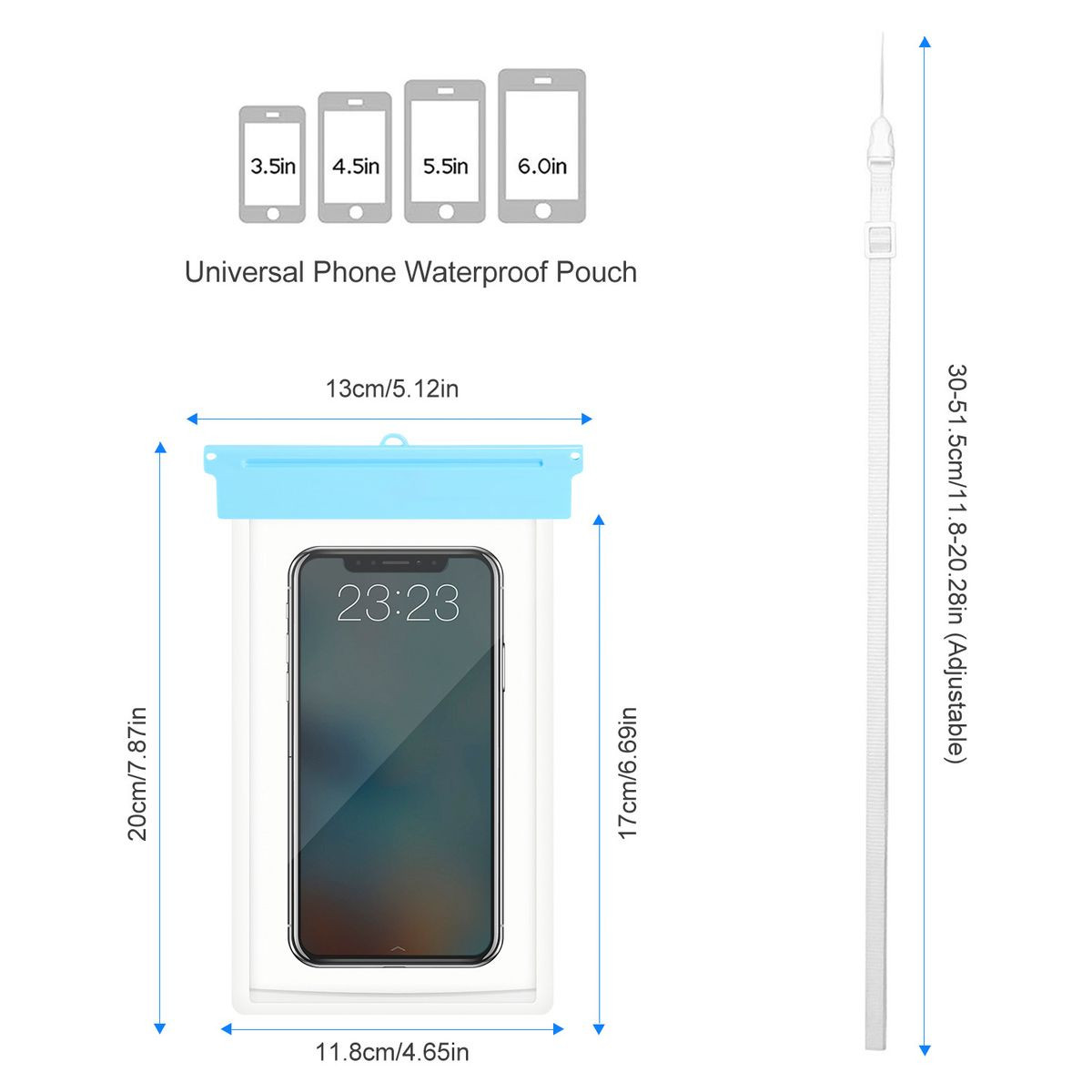 Universal IPX8 Waterproof Phone Pouch product image