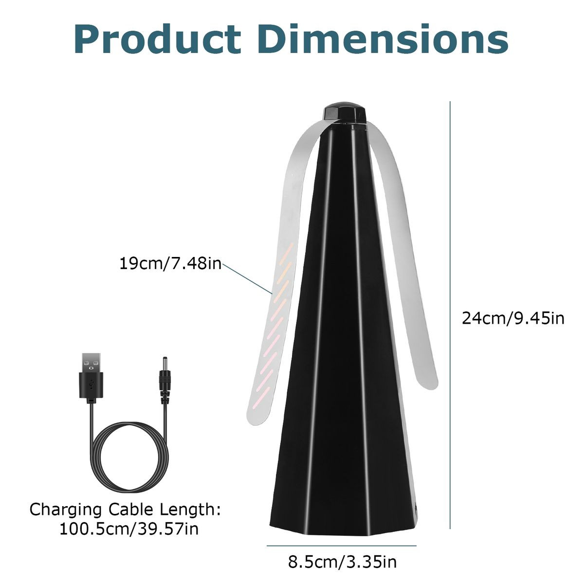Holographic Fly Repellent Fan (4-Pack) product image