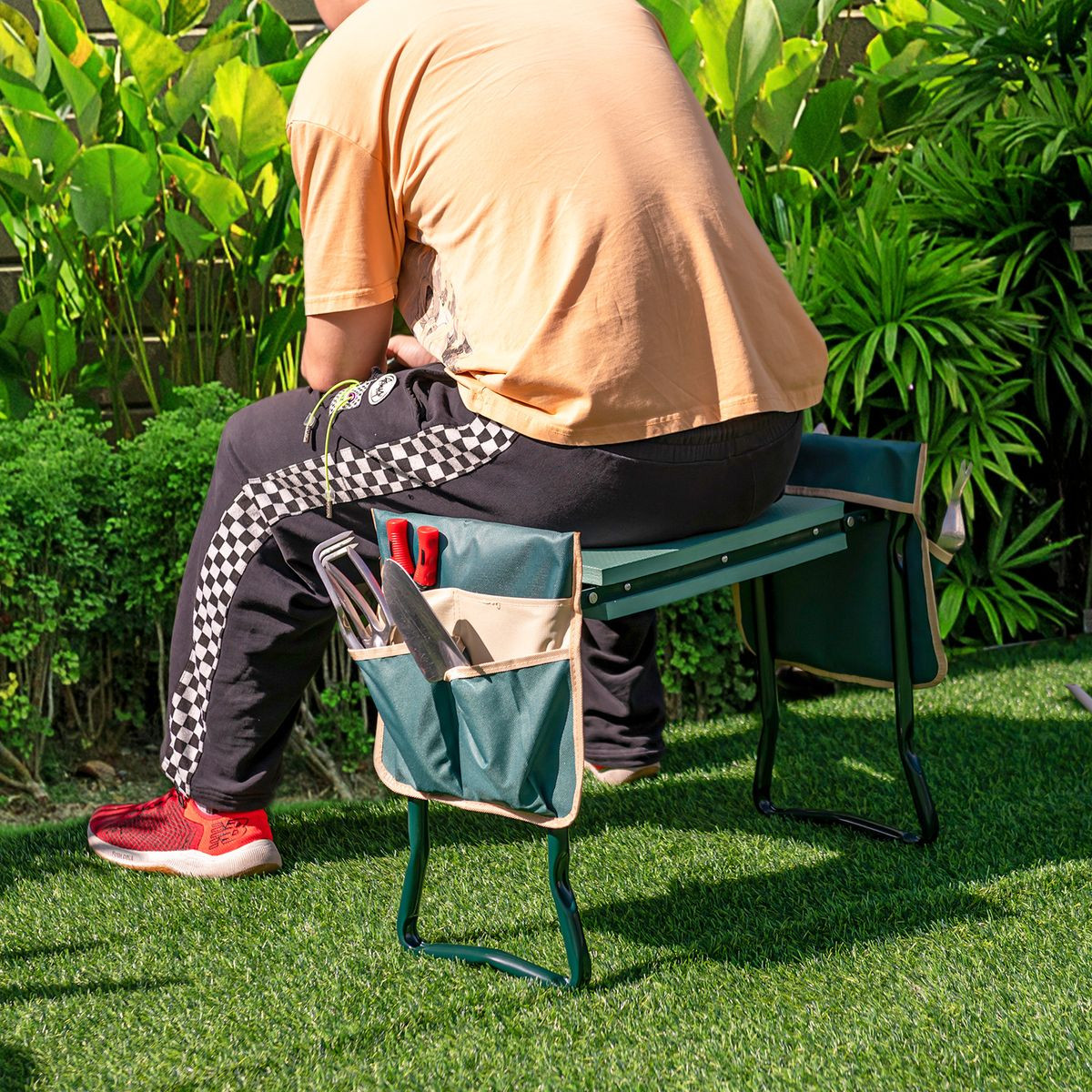 Folding Garden Kneeler and Seat Bench product image