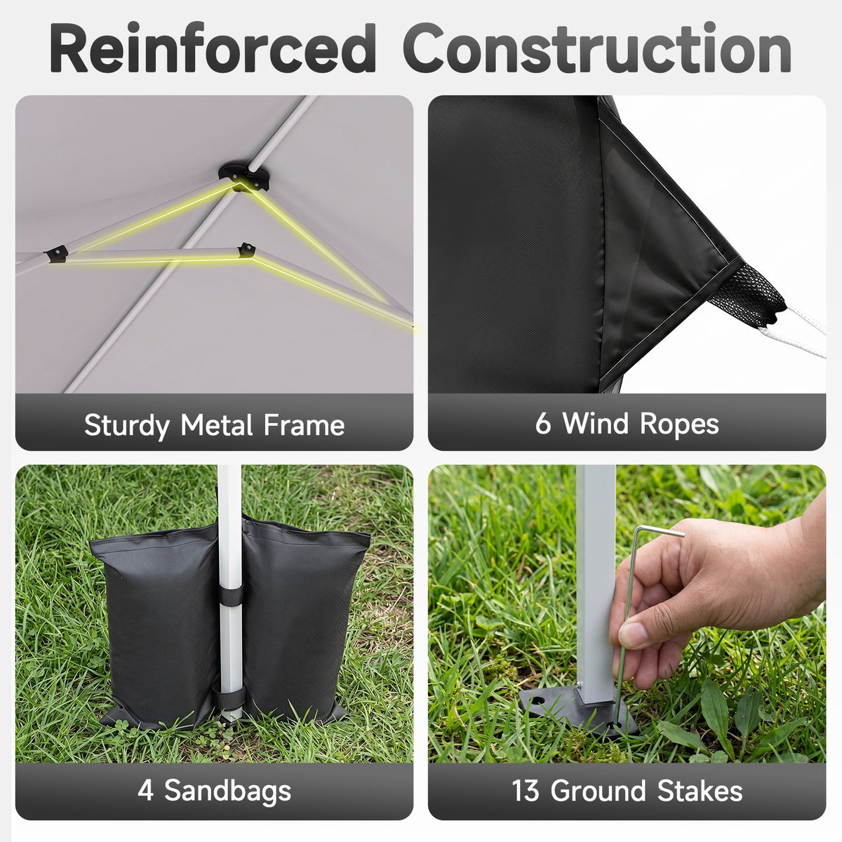 Pop Up Canopy Tent (4 or 8 Sidewalls) product image