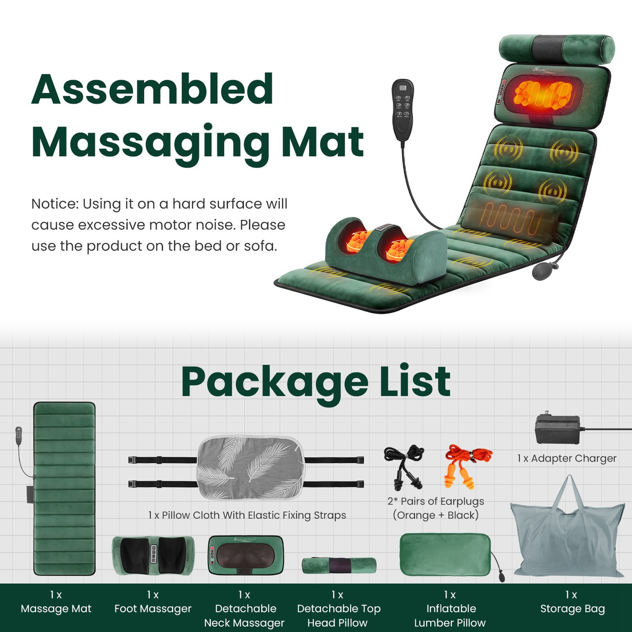 Full Body Electric Massage Mat product image