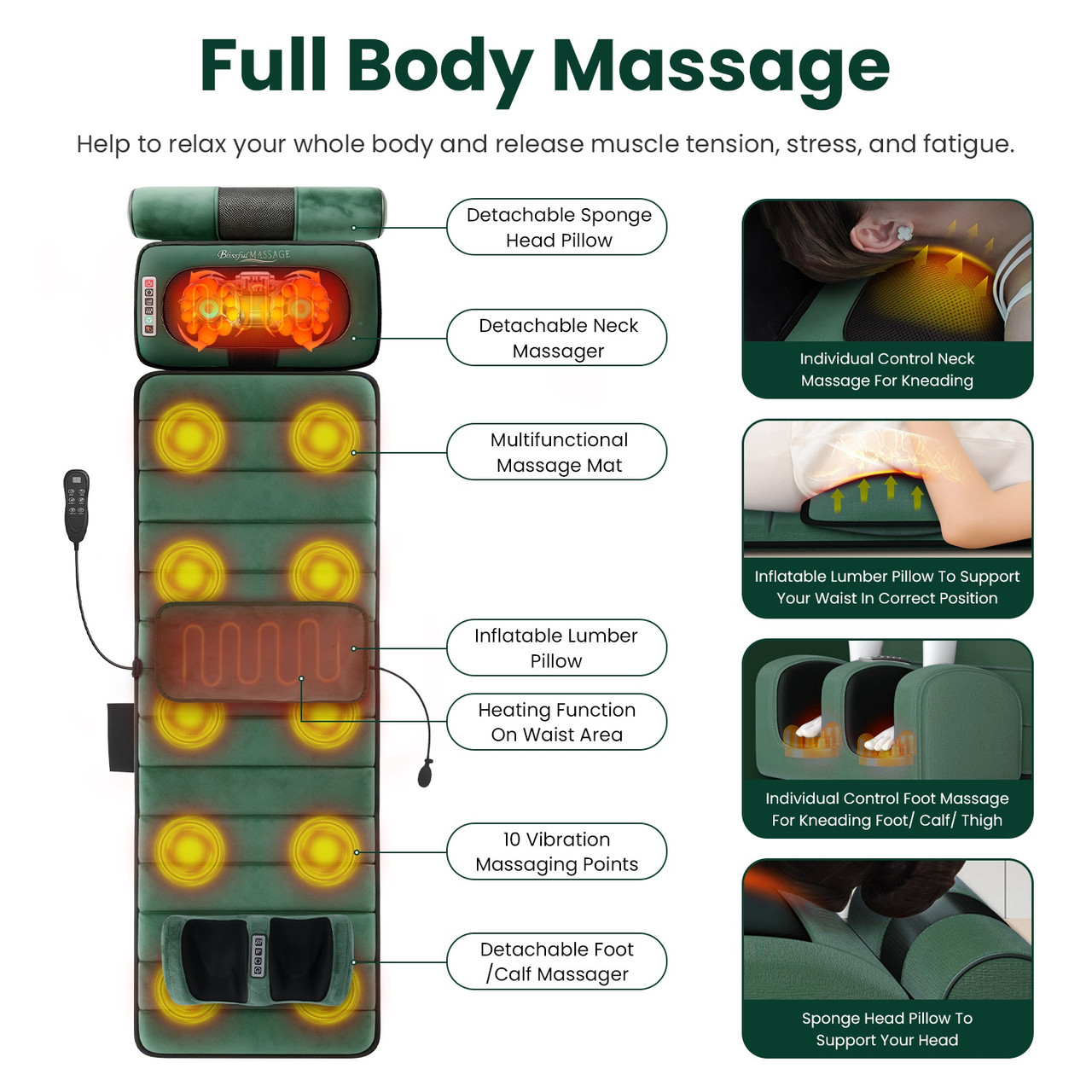 Full Body Electric Massage Mat product image