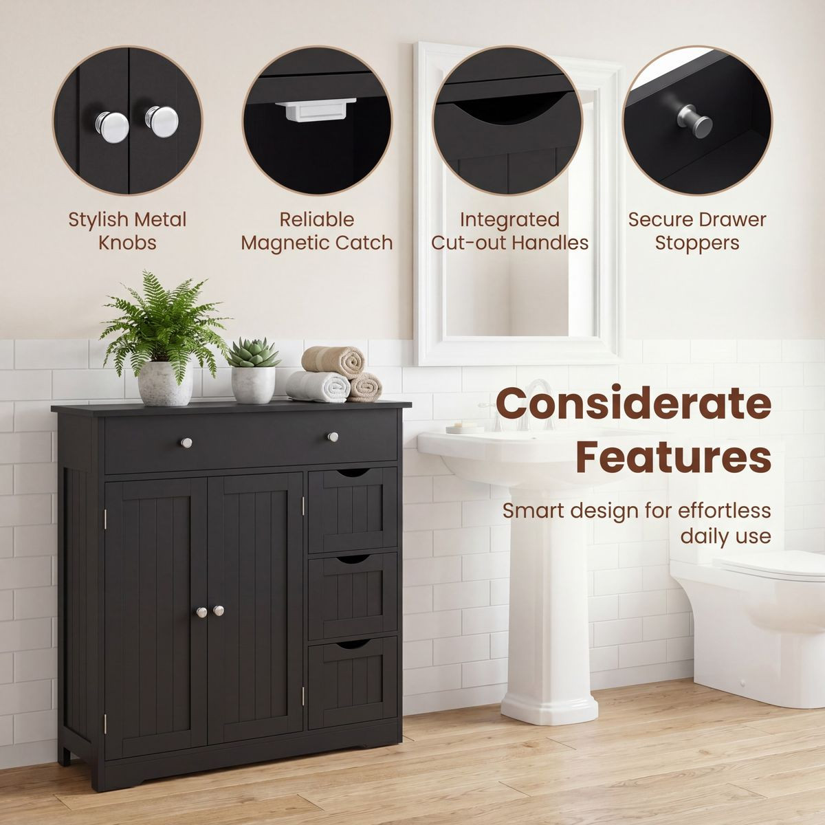Bathroom Storage Floor Cabinet  product image
