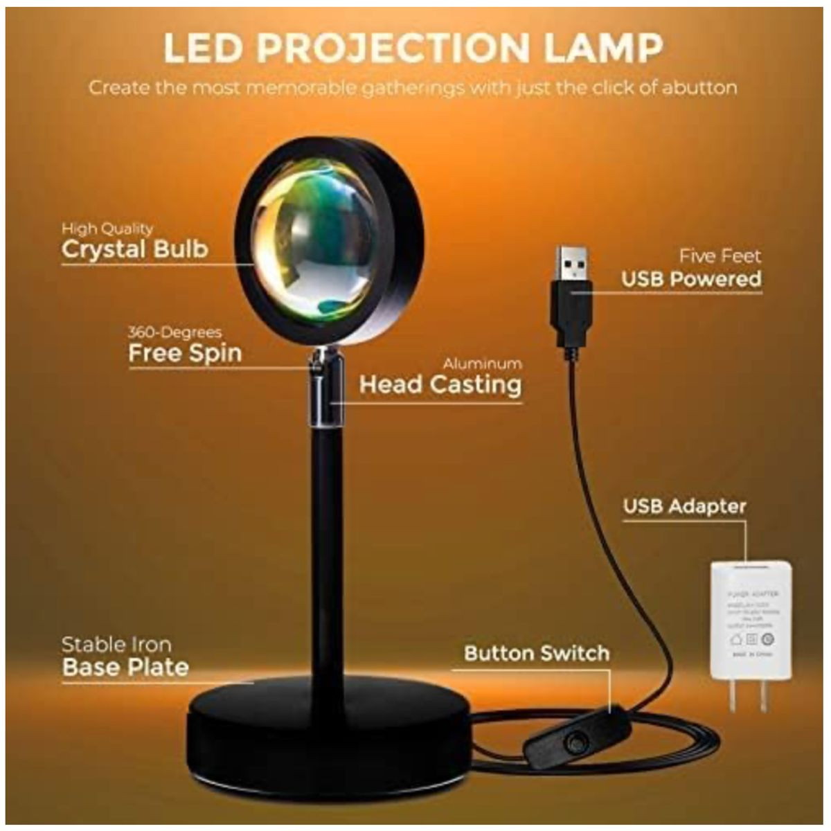 Sunset Lamp Projector product image