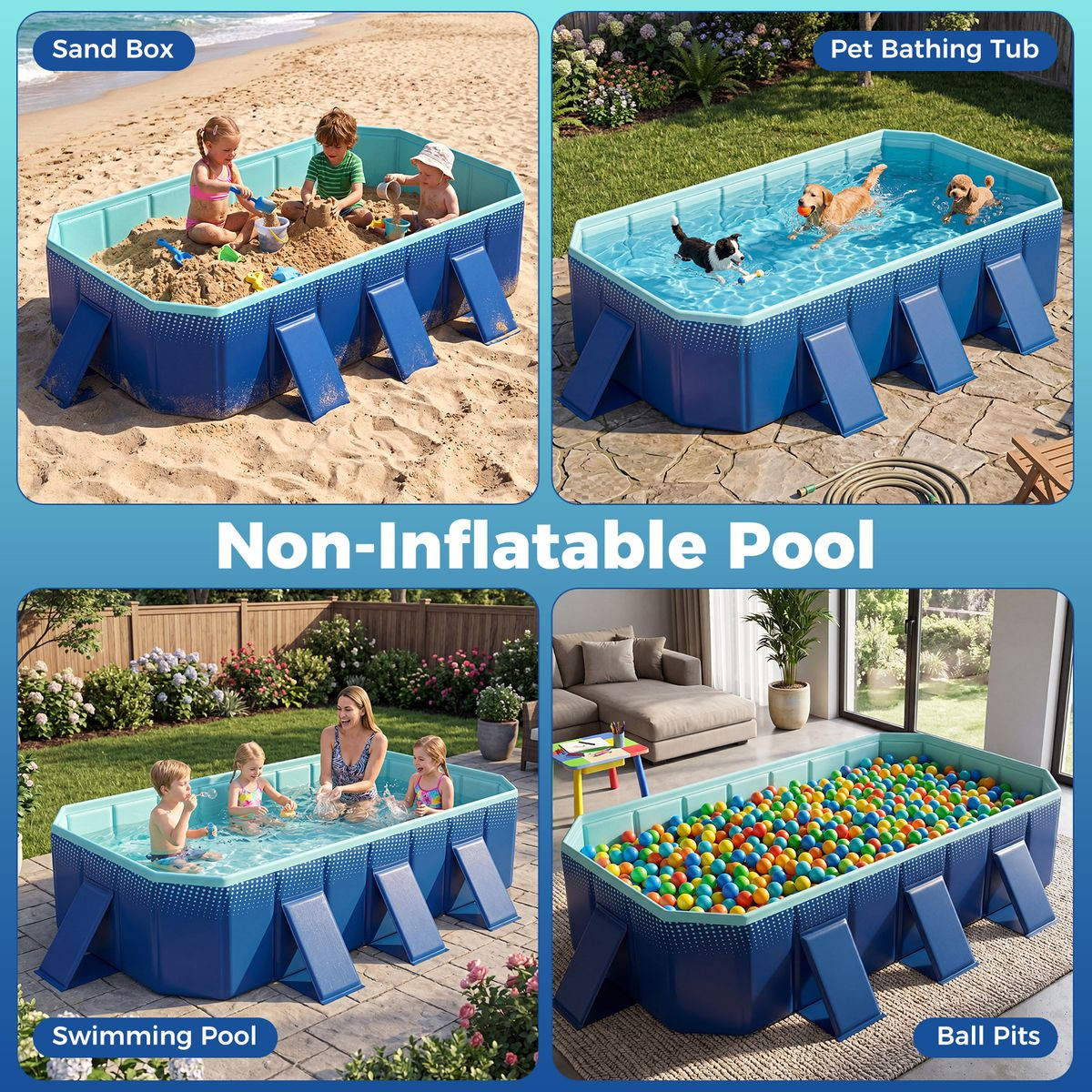 Non-Inflatable Kiddie Swimming Pool product image