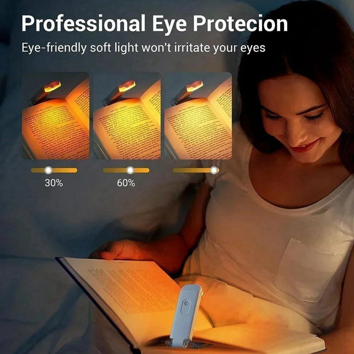 USB Rechargeable Book Reading Light product image