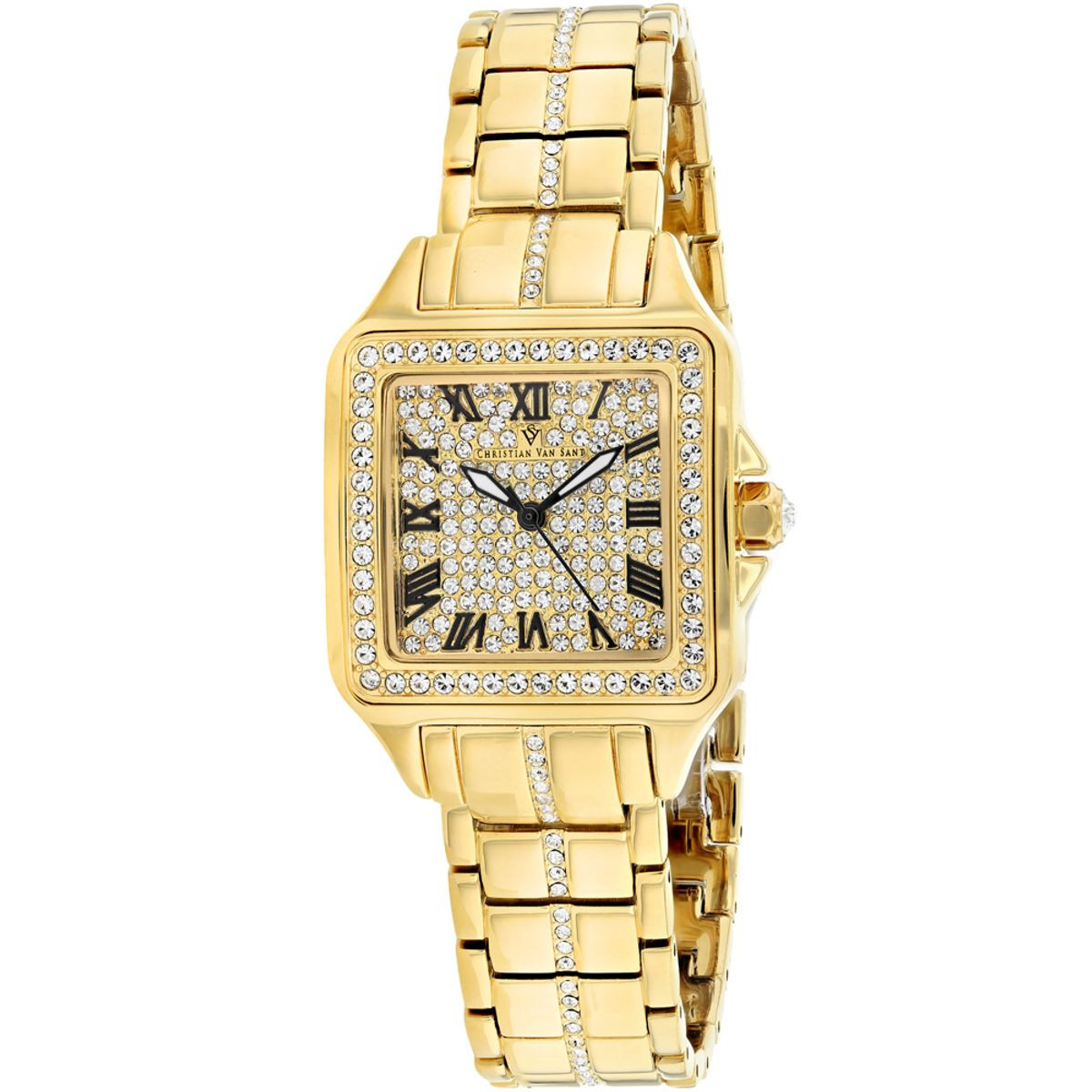Christian Van Sant Women's Splendeur Gold Tone Dial Watch product image