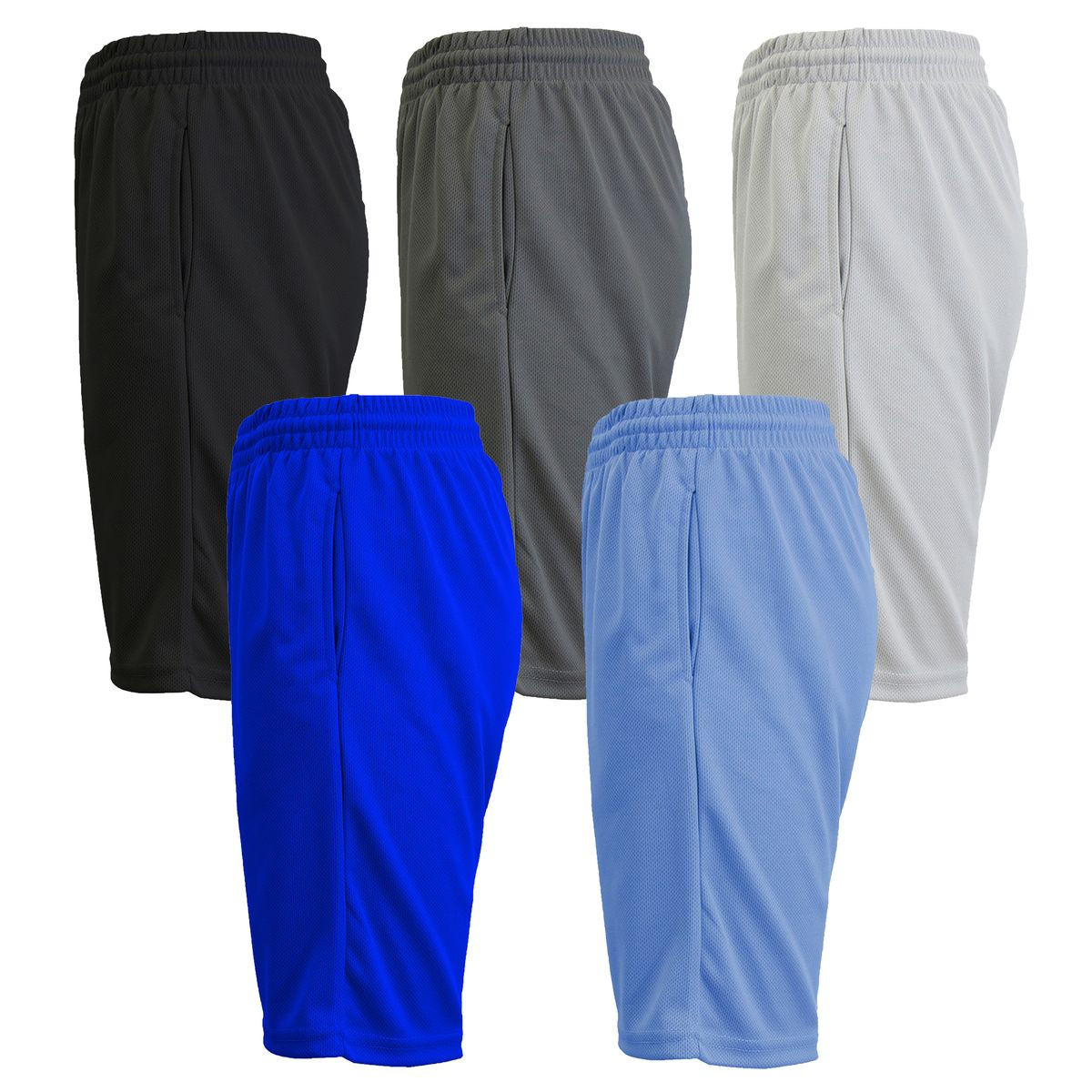 Moisture Wicking Performance Mesh Shorts (3- or 5-Pack) product image