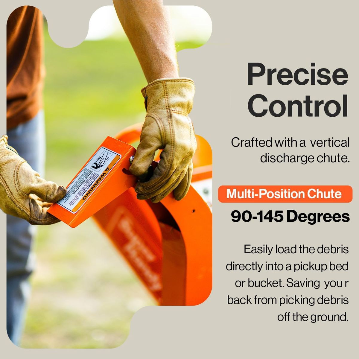 SuperHandy Mini Wood Chipper and Shredder product image