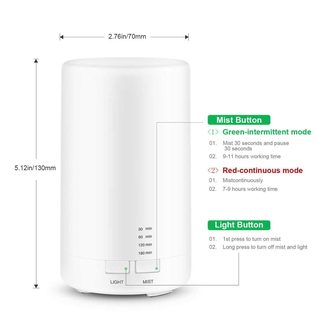 Essential Oil Aromatherapy Diffuser product image