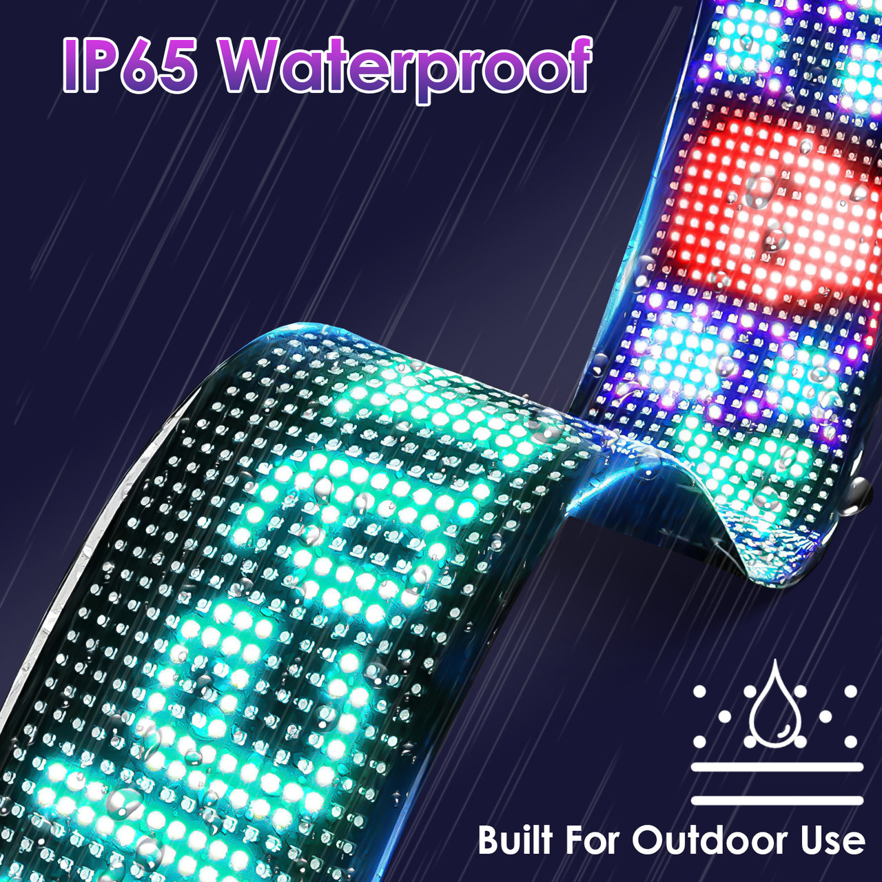 Programmable LED Car Sign (2-Pack) product image