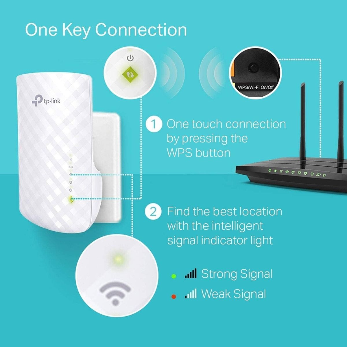 TP-Link Wi-Fi Extender (2-Pack) product image