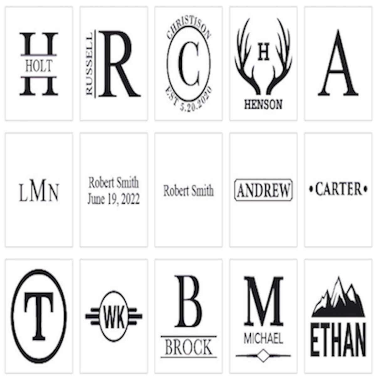 Personalized Skinny Glam Can Coolers product image