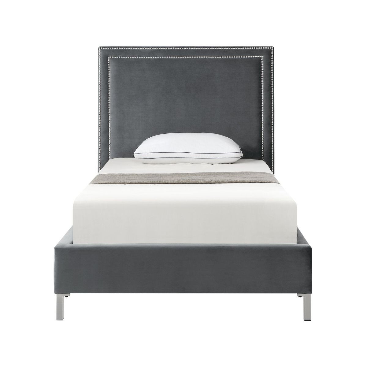 Monroe  Velvet  Bedframe product image