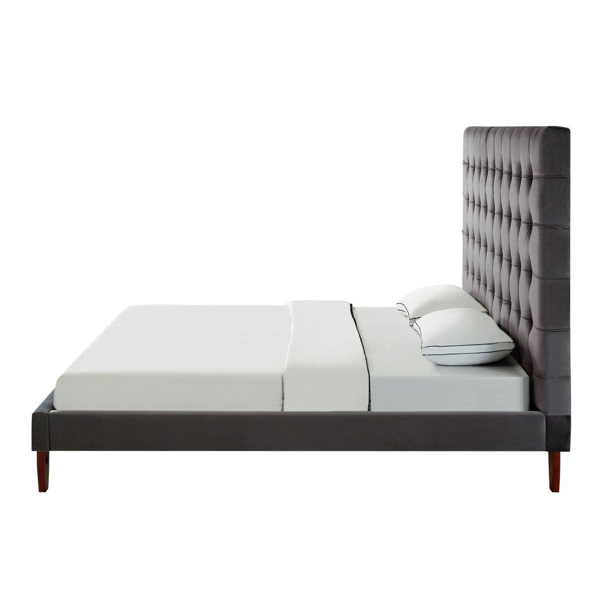 Bond Velvet Button Tufted Bedframe product image