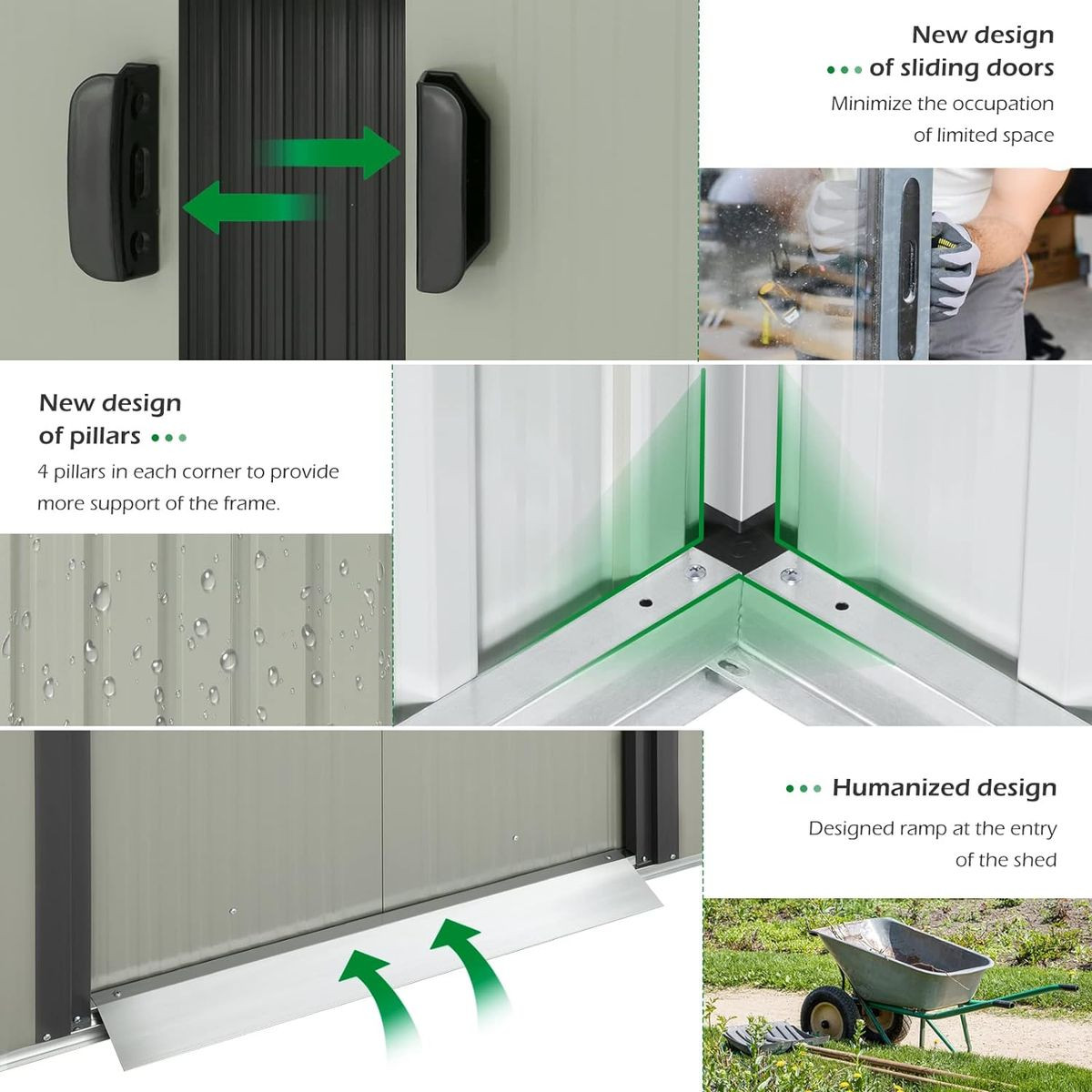  6 x 4 Ft Outdoor Storage Tool Shed  product image