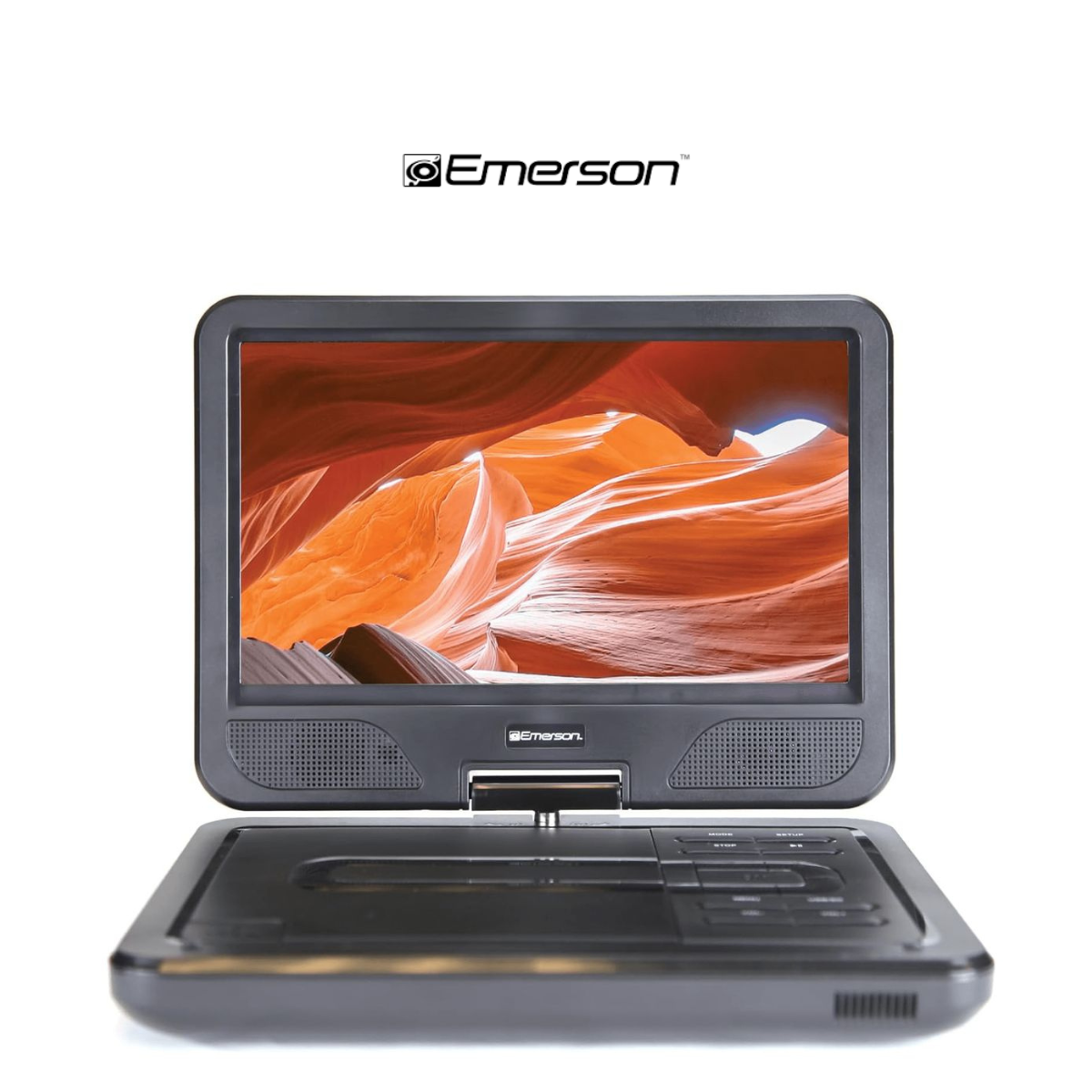 Emerson 10" DVD Player with Built-In Speaker and Swivel Screen product image