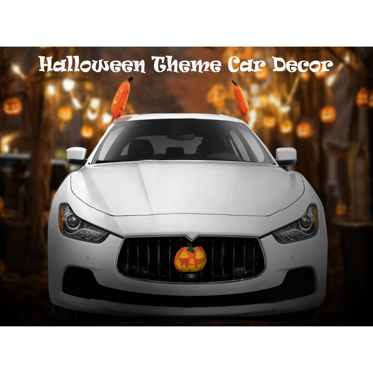 Halloween Car Pumpkin Decor Kit  product image