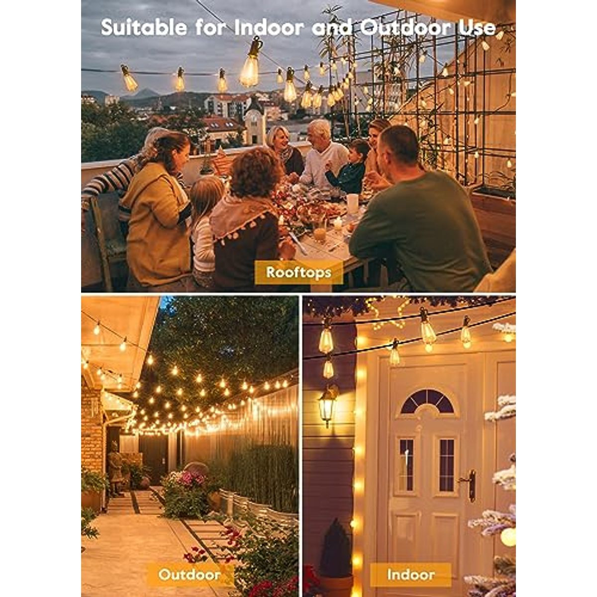 Brightown Outdoor Solar String Lights  product image