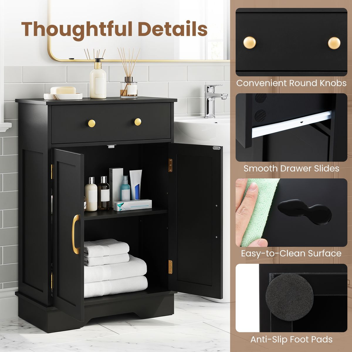 Bathroom Storage Cabinet product image