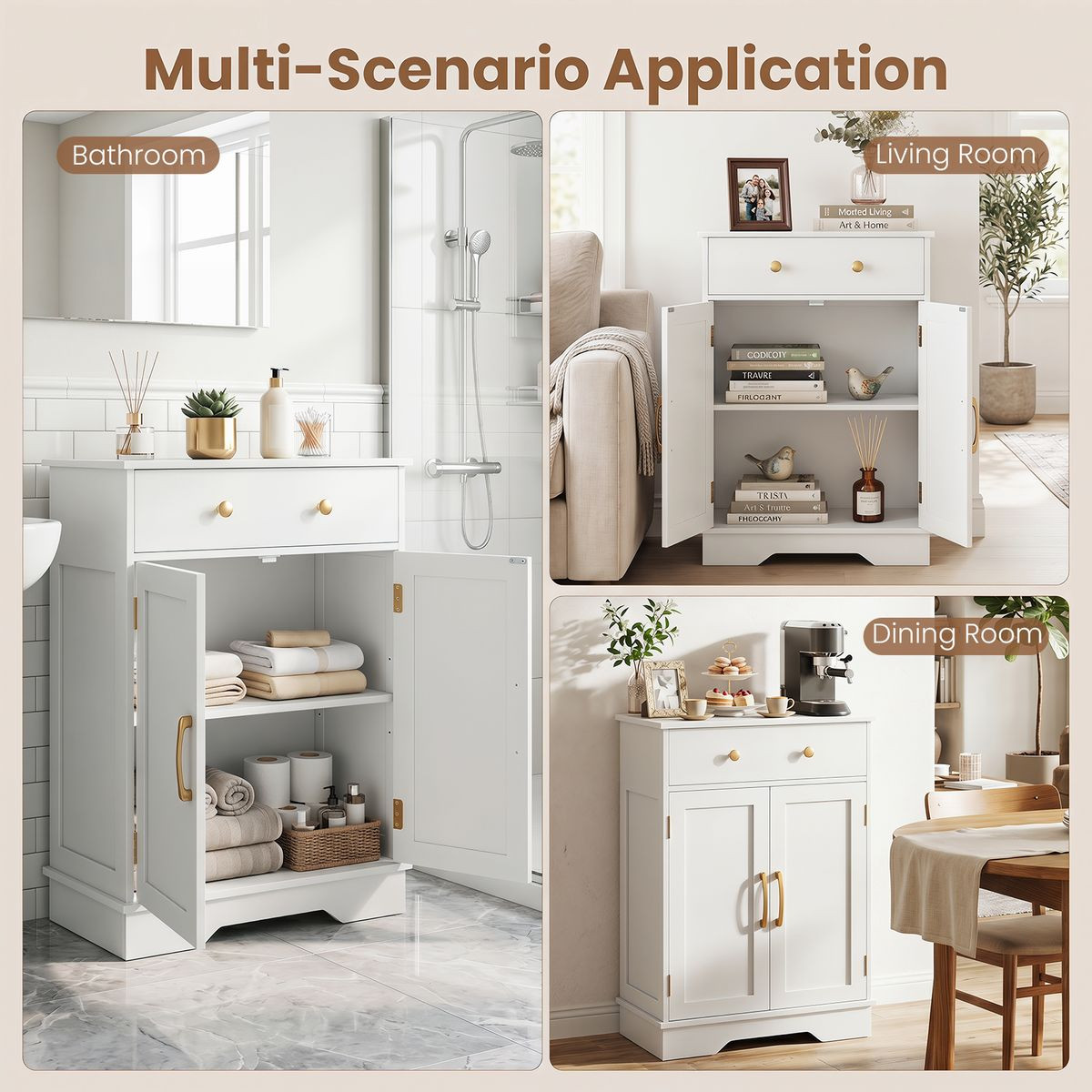 Bathroom Storage Cabinet product image