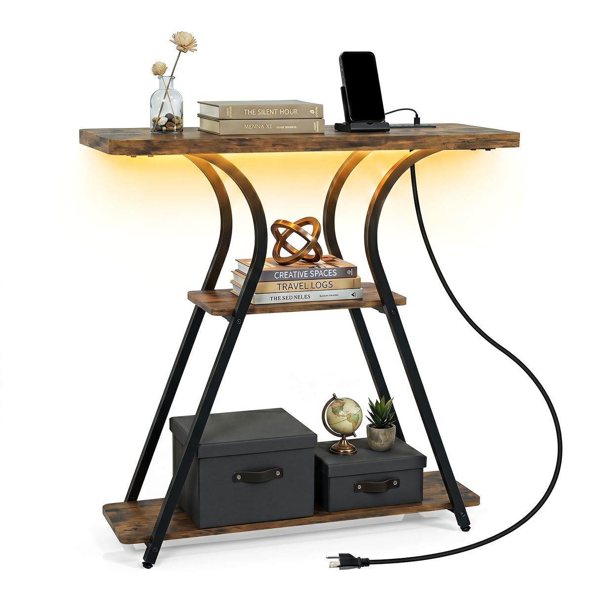 Console Table with Power Outlets product image