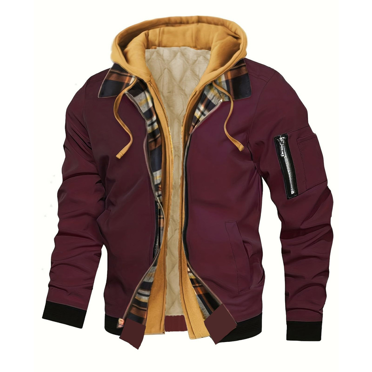 Men's Detachable Hooded Jacket product image