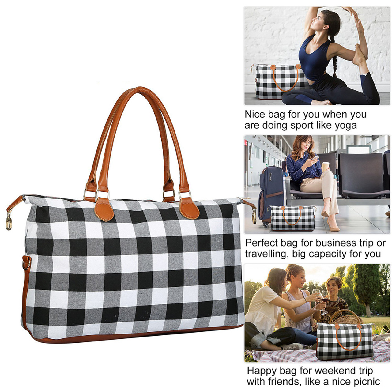 Women's Large Capacity Travel Duffle Bag product image