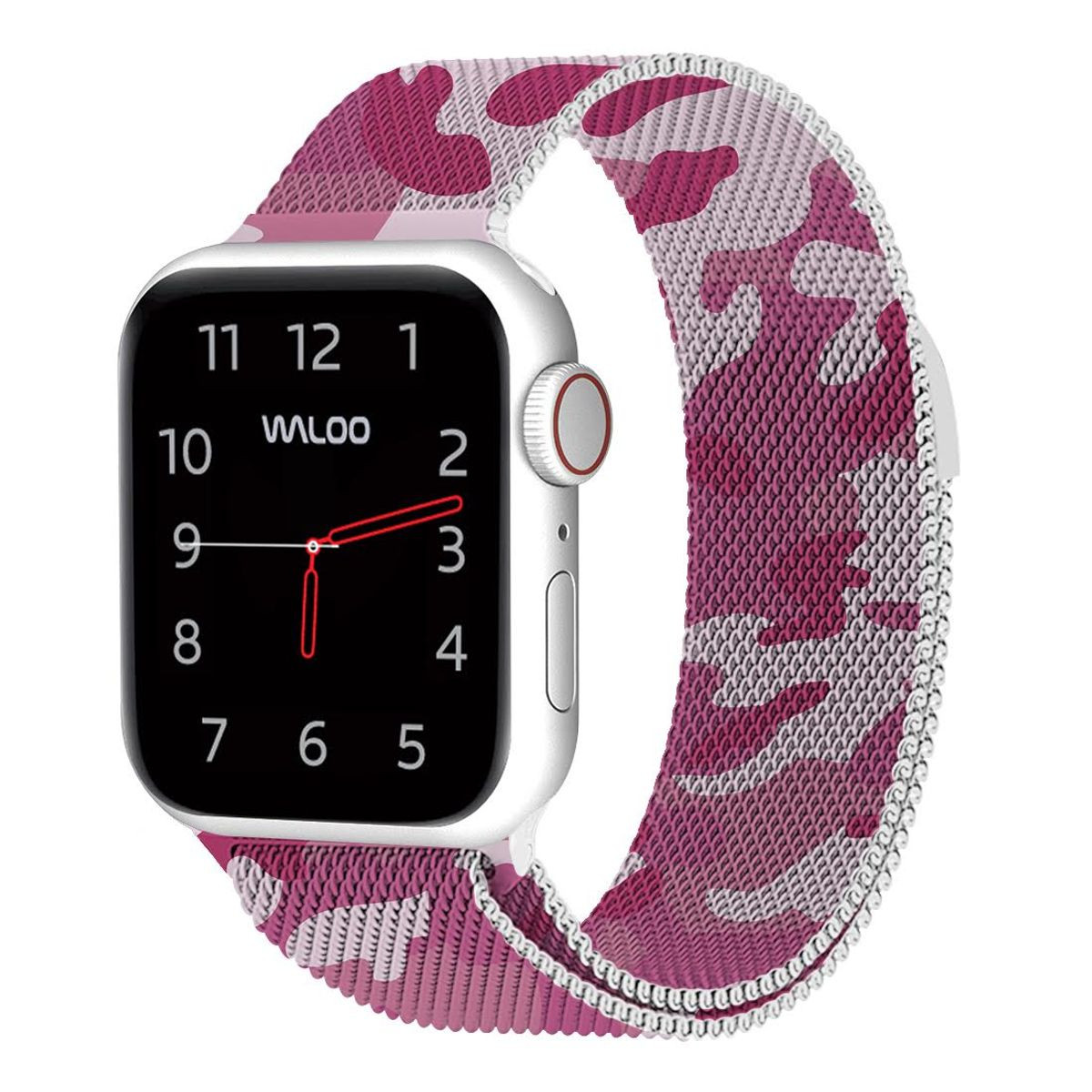 Waloo Camo Printed Magnetic Mesh Band For Apple Watch product image