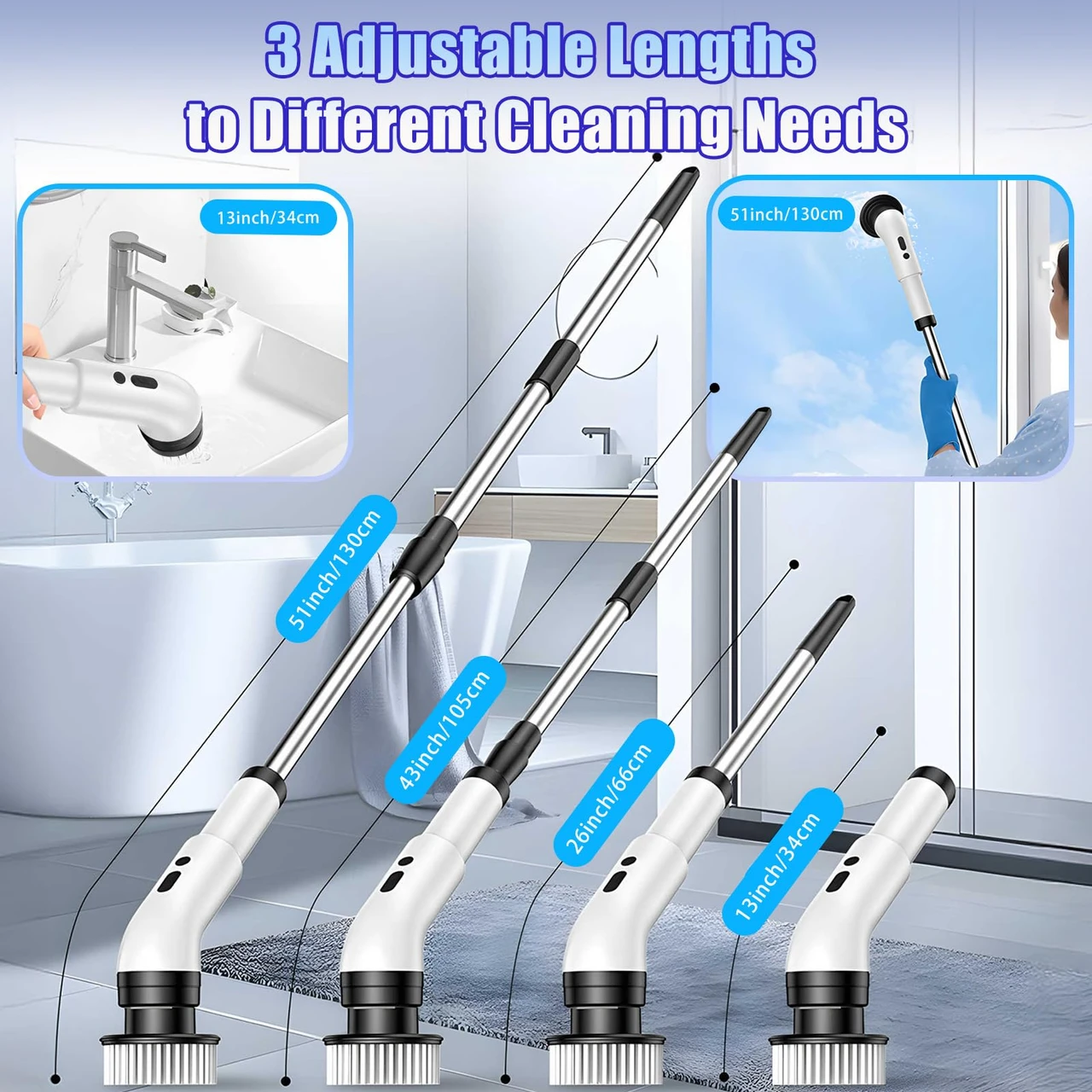 9 in 1 Electric Spin Scrubber product image