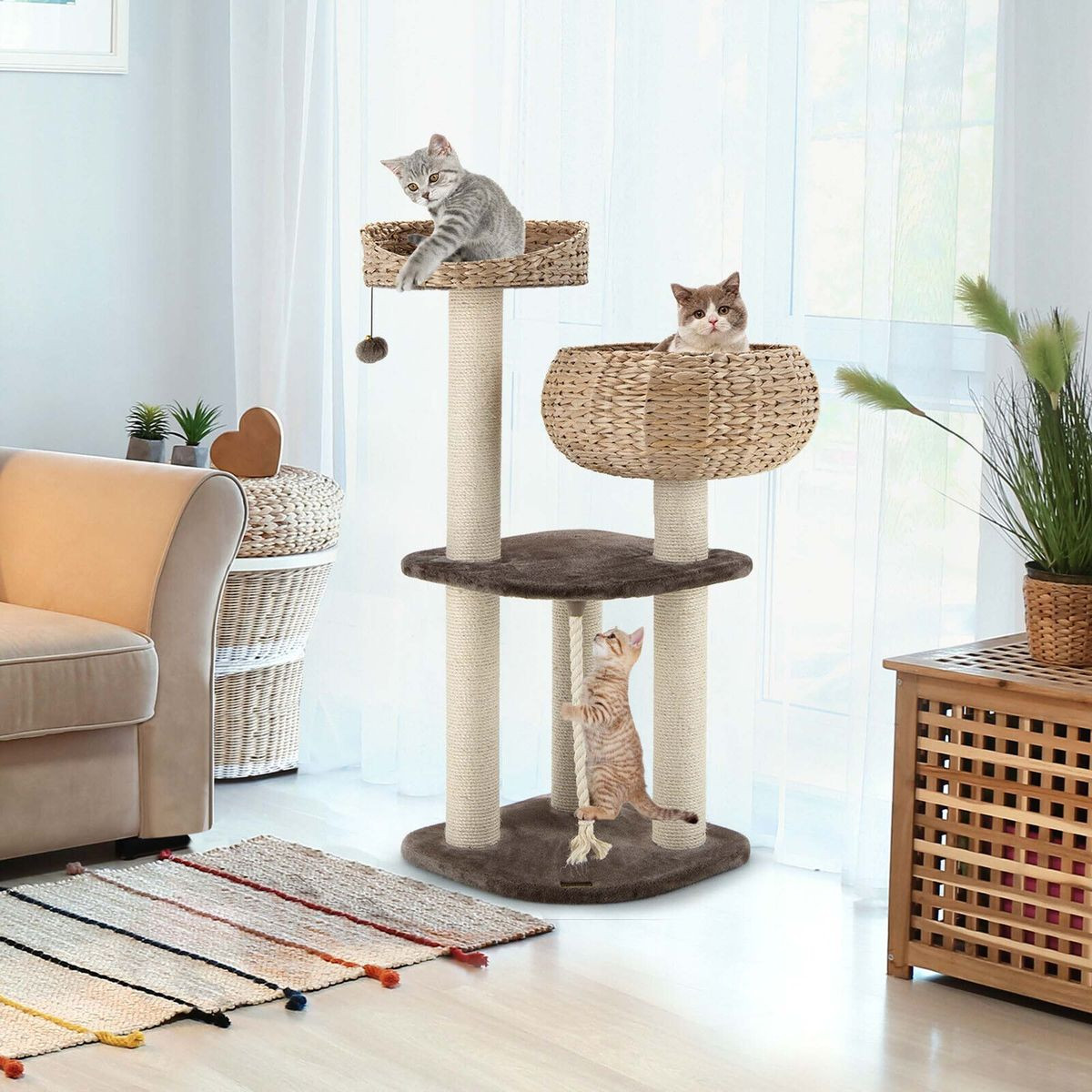 Hand-Made Cat Tree Tower  product image