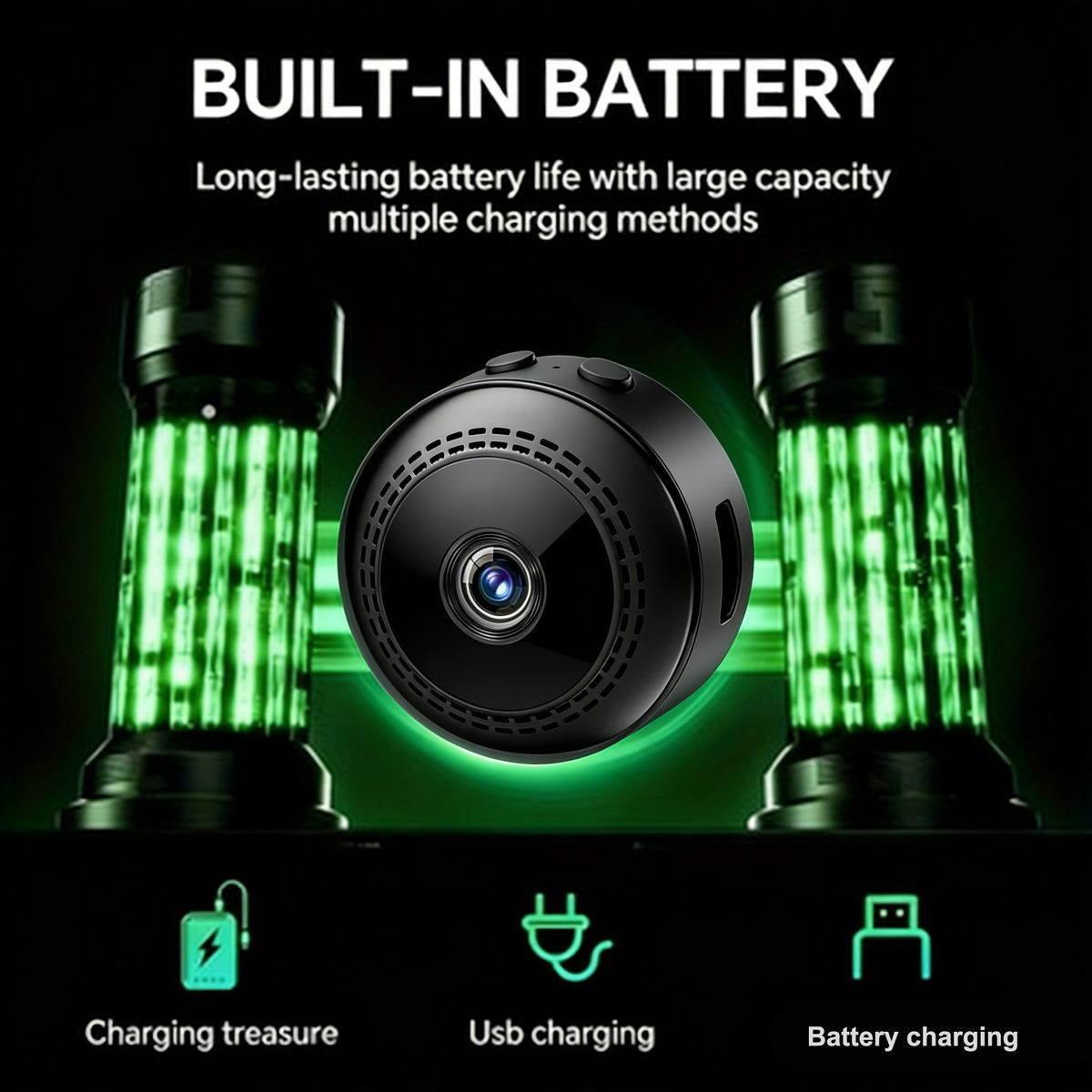 Mini Wireless Wi-Fi Security Camera product image