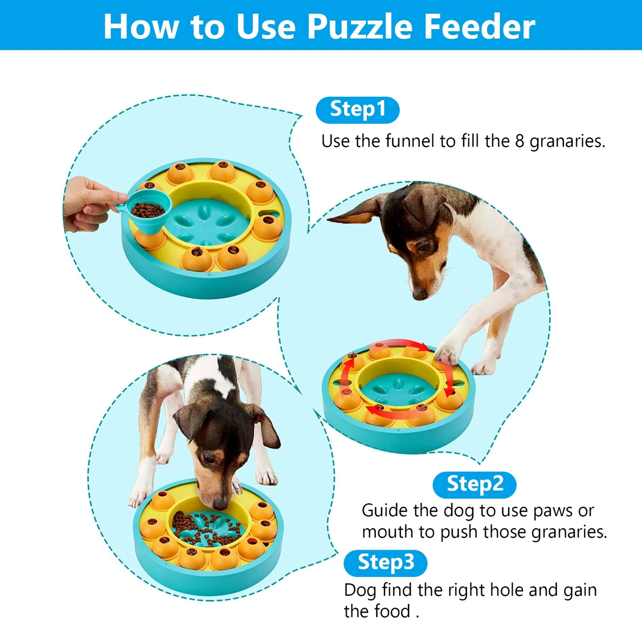 Interactive Dog Food Puzzle Feeder product image
