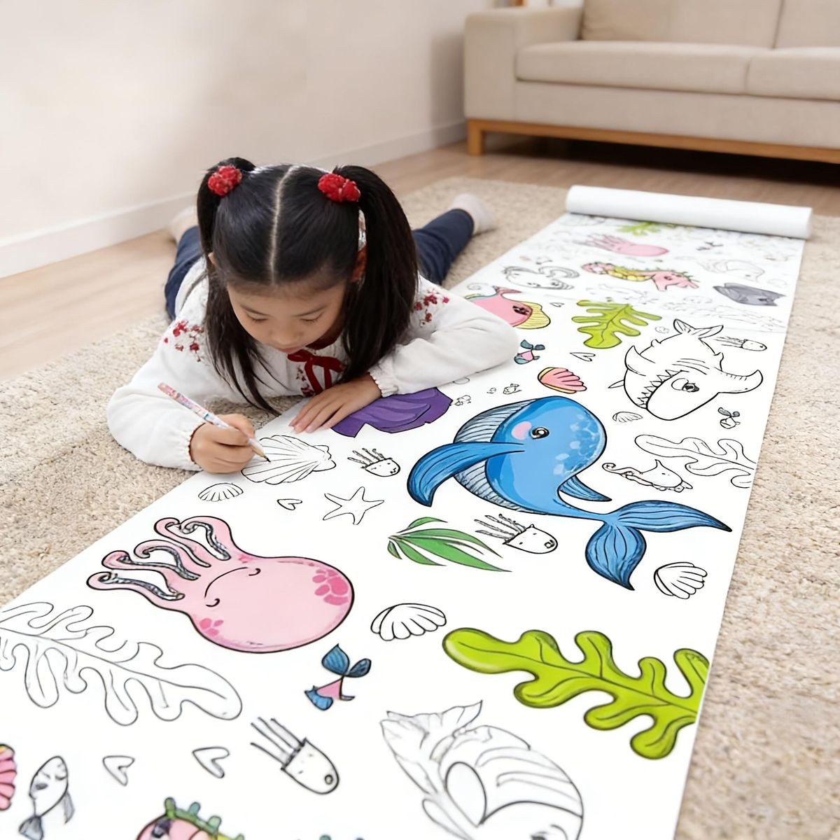 Kids' Coloring Roll (5-Pack) product image