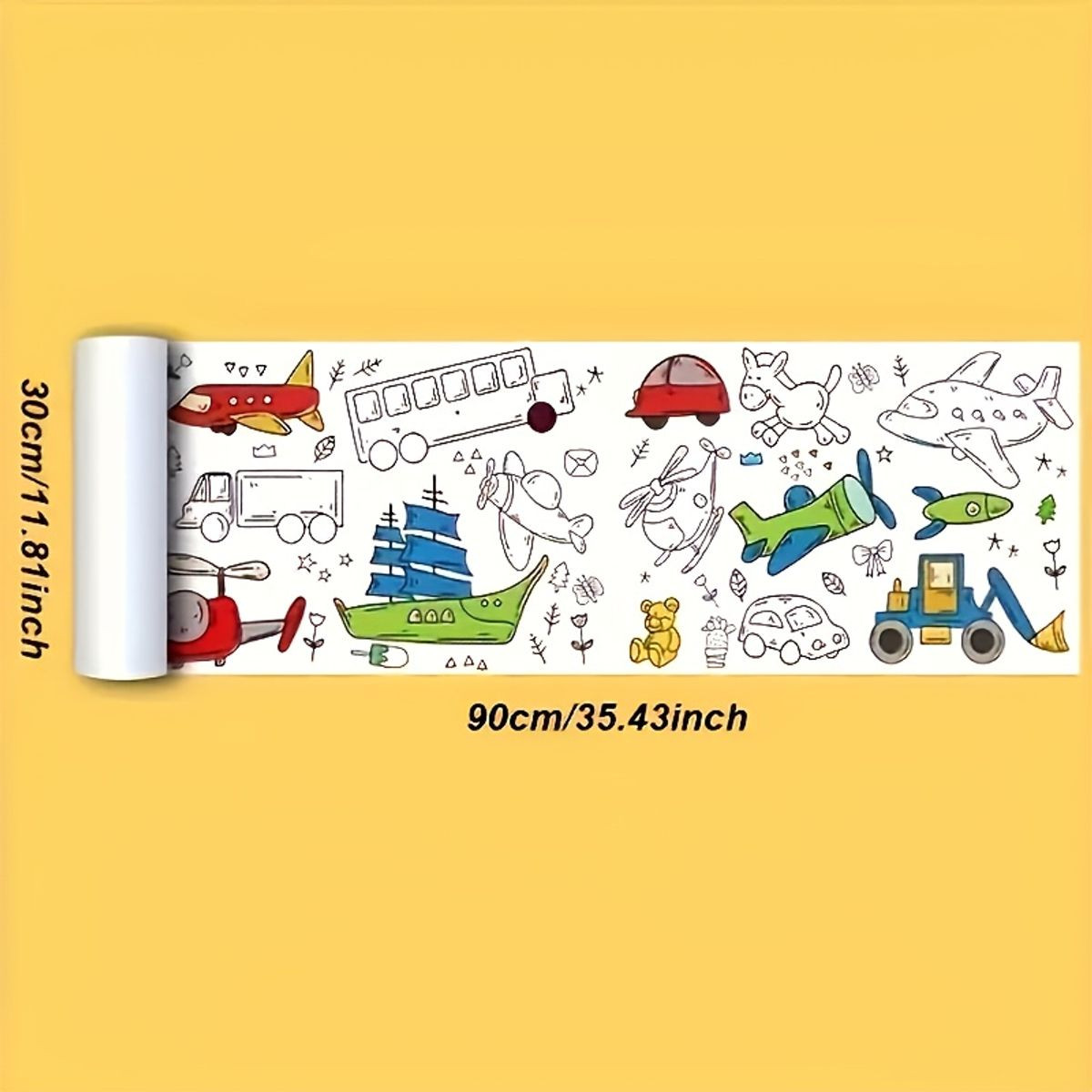 Kids' Coloring Roll (5-Pack) product image