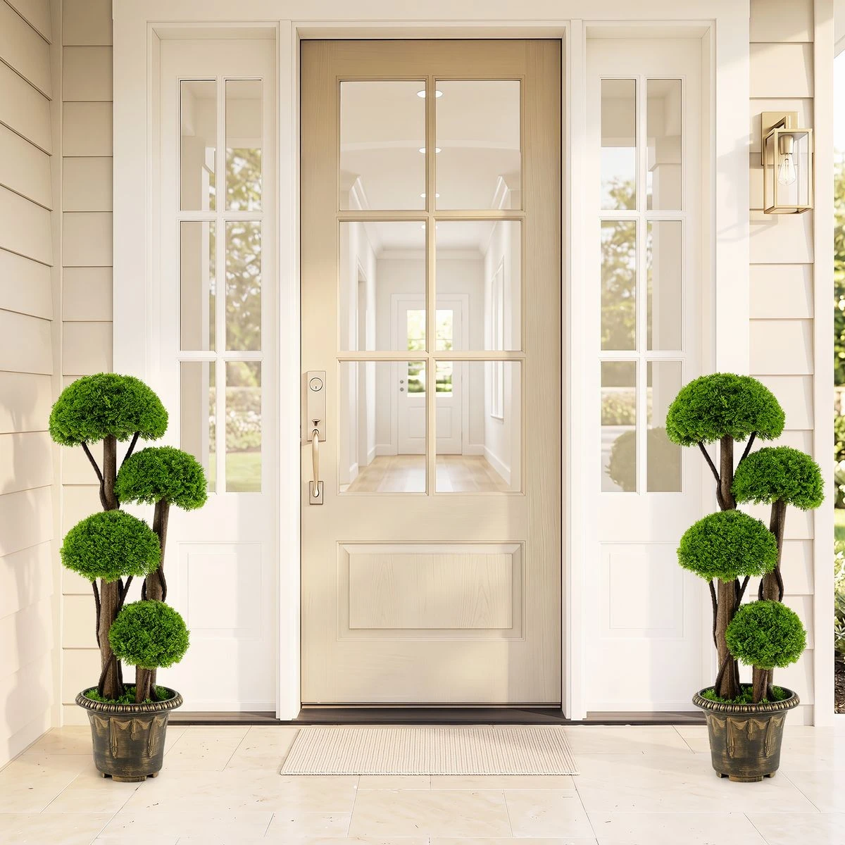 Artificial Cypress Topiary Tree (1- to 2-Pack) product image