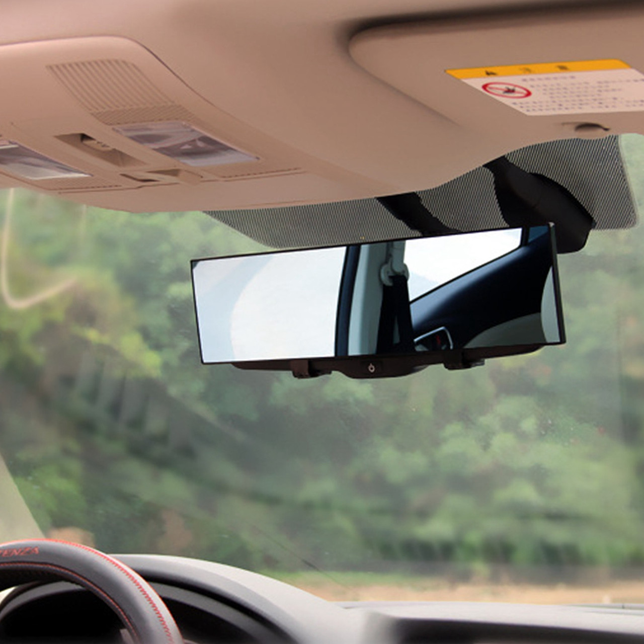 Clip-On Convex Rear View Car Mirror product image