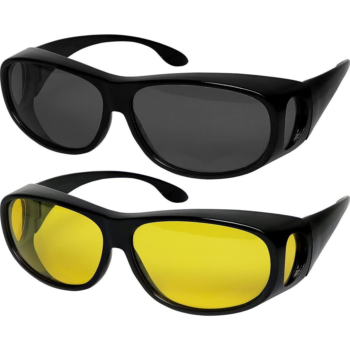 HD Vision Wraparound Sunglasses (2 Pairs) product image