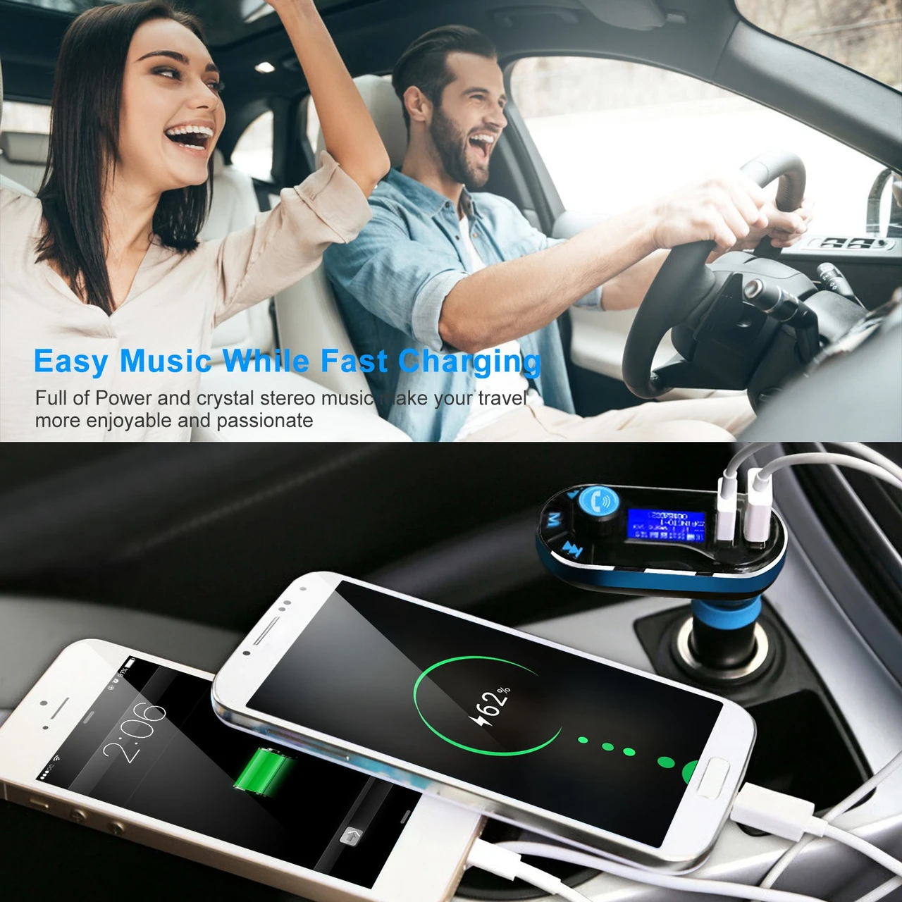 Wireless Car FM Transmitter product image