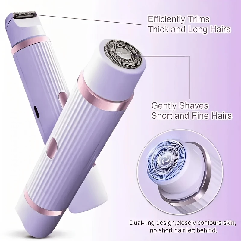 2‑in‑1 Rechargeable Electric Hair Remover product image